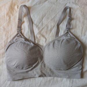 Auden Light Gray Nursing Bra